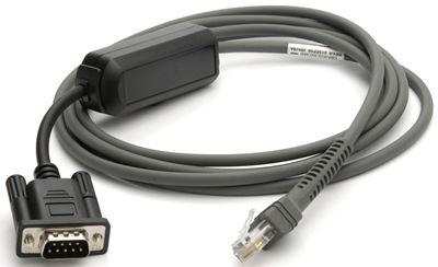 Zebra 7FT RS232 STRAIGHT CABLE NIXDORF BEETLE
